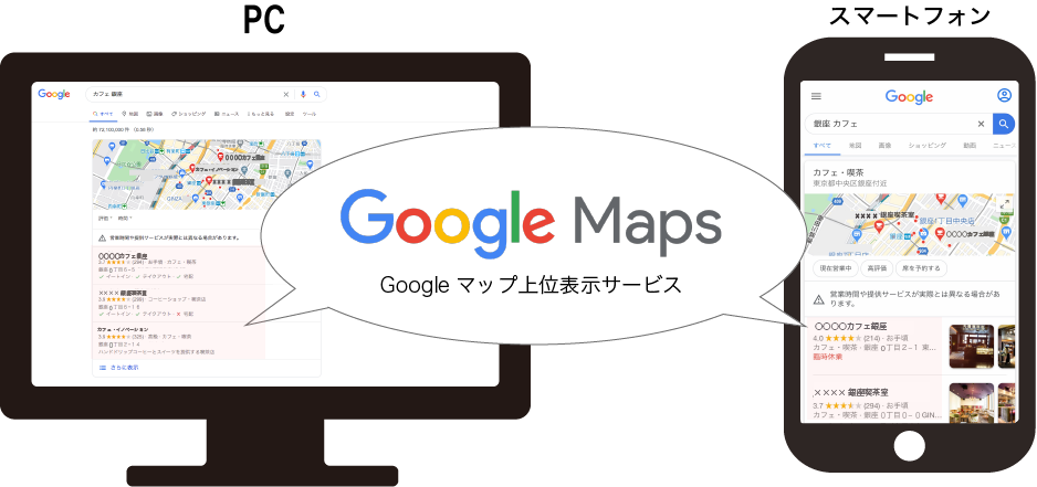 Googleマップ上位表示サービス